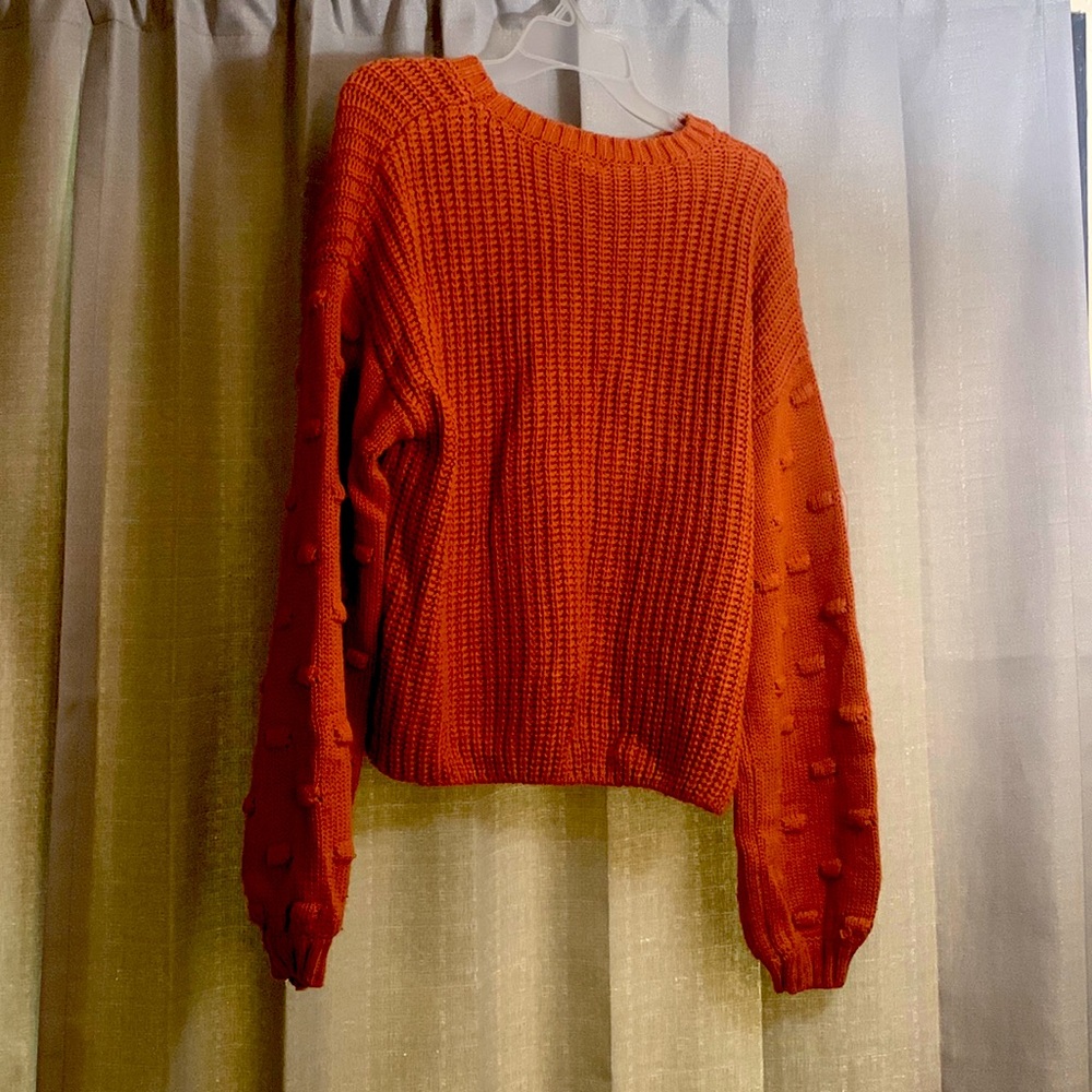 Dusty Rose Sweater - Picture 2 of 4
